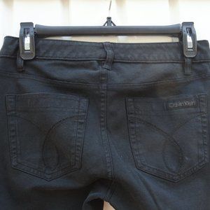Calvin Klein Black Stretch Jeans Ladies Size 4